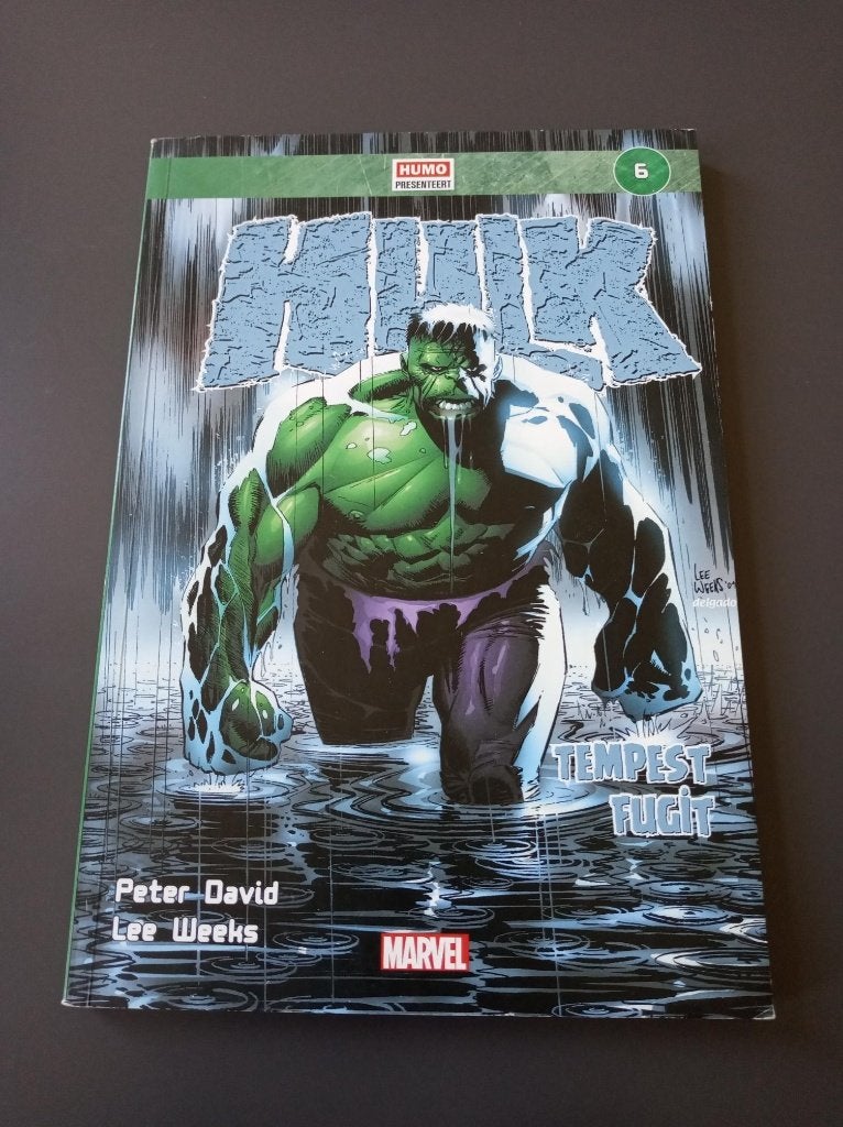 Hulk 6 Tempest Fugit - Marvel Humo, Eén stripboek, Ophalen of Verzenden, Zo goed als nieuw