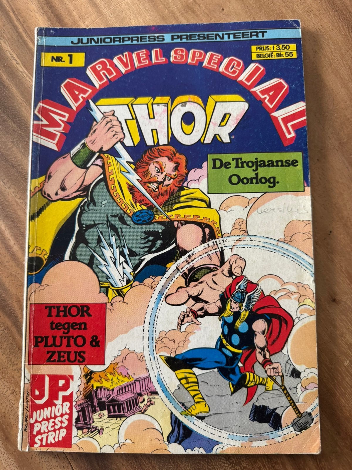 Marcel special Thor Nr1 De Trojaanse Oorlog, Boeken, Europa, Ophalen of Verzenden, Gelezen, Eén comic