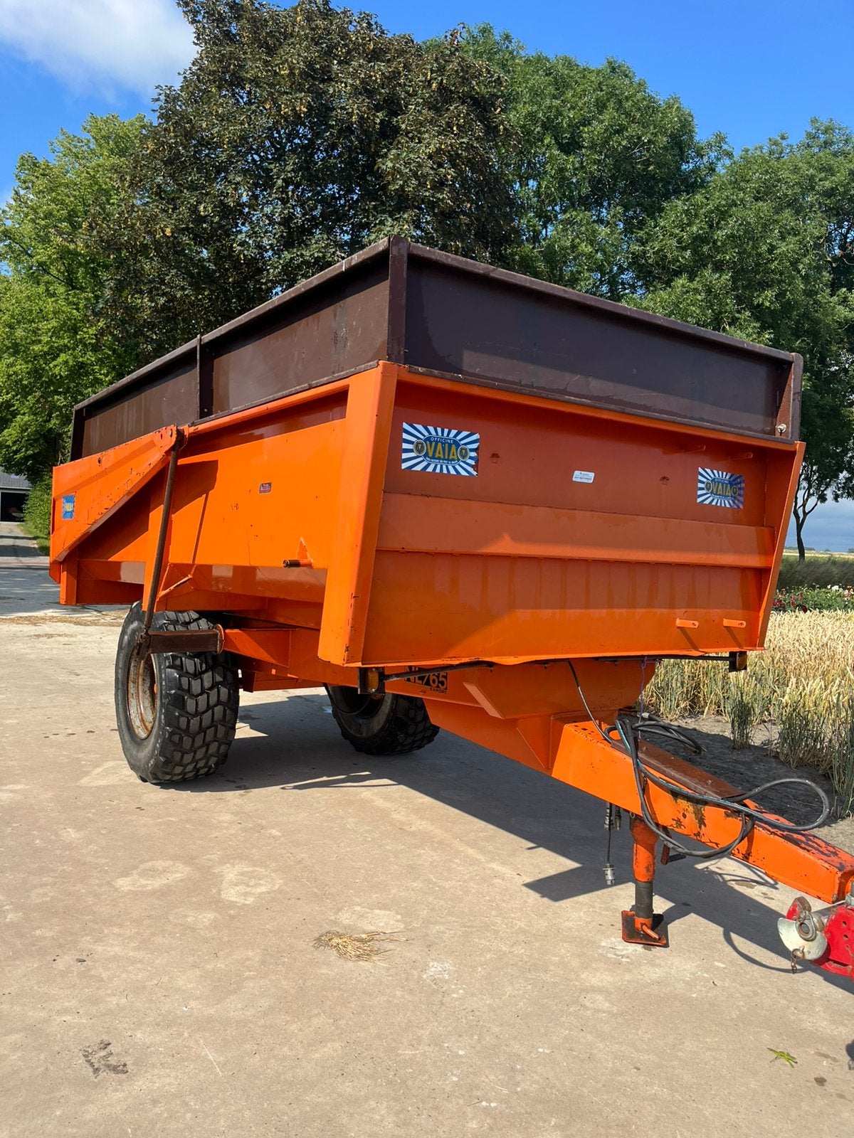 Vaia NL/65, Ophalen, Transport