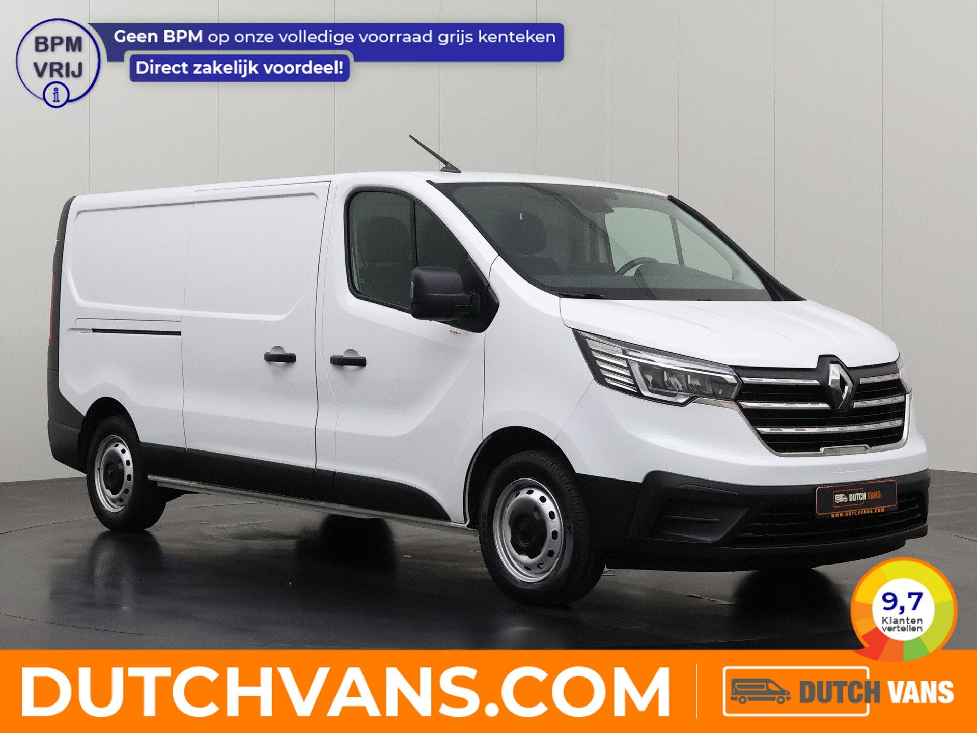 Renault Trafic 2.0DCi 130PK Lang | 2xSchuifdeur | LED | Mult, Dealer onderhouden, Stof, Gebruikt, Renault