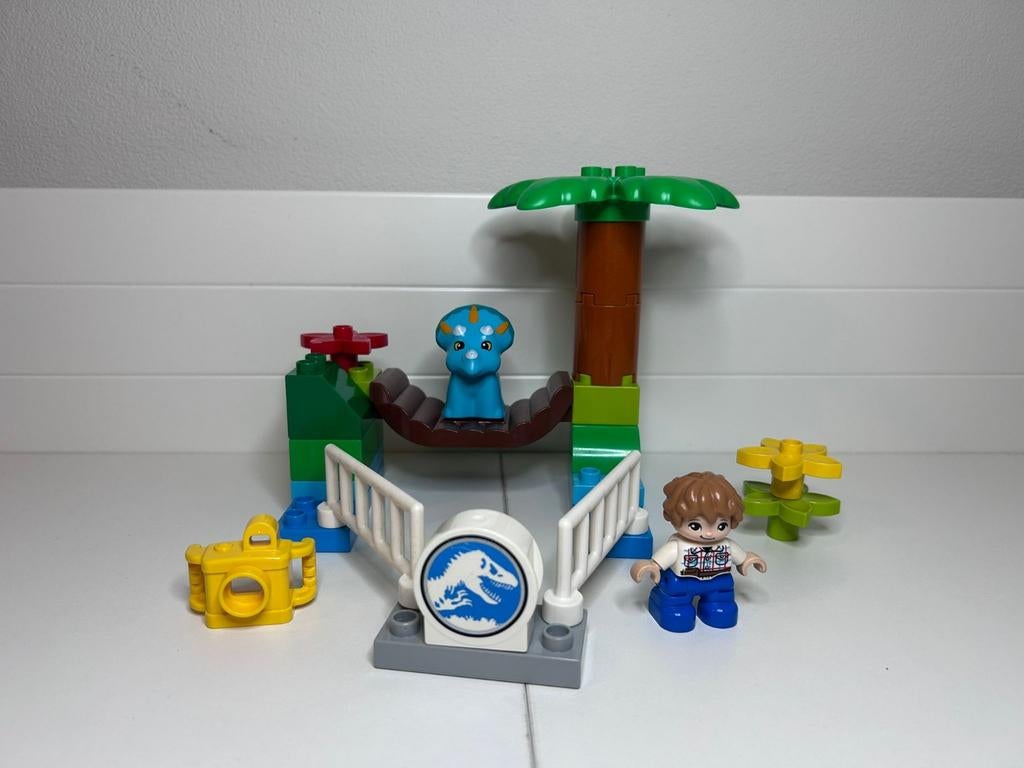 LEGO Duplo Jurassic World - Set 10879 - (Bijna) compleet, Jurassic World, Compleet, Ophalen of Verzenden, Zo goed als nieuw