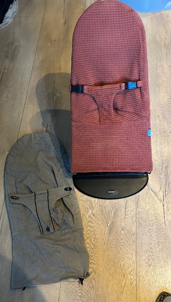 Babybjorn wippertje + extra hoes, Gebruikt, Wipstoel, Met gordel(s) of riempje(s), Ophalen