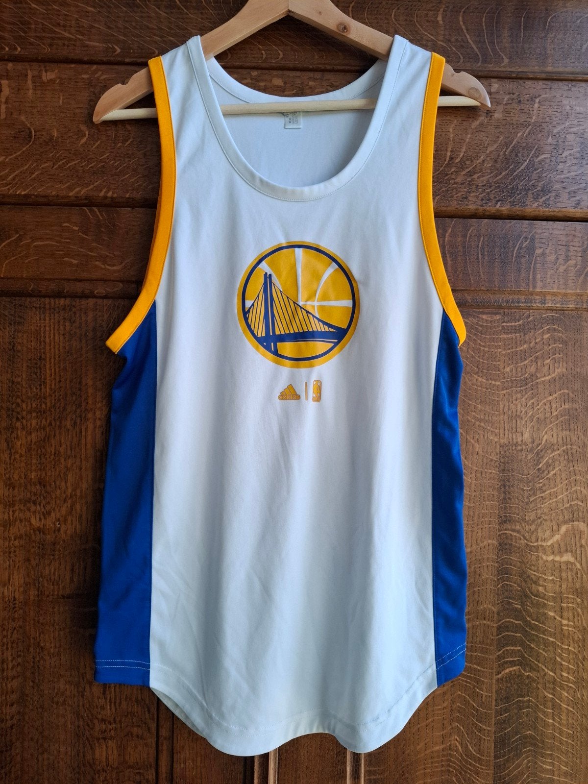 Adidas NBA Golden State Warriors Basketbalhemd Maat 176, Kinderen en Baby's, Kinderkleding | Maat 176, Adidas, Gebruikt, Jongen of Meisje