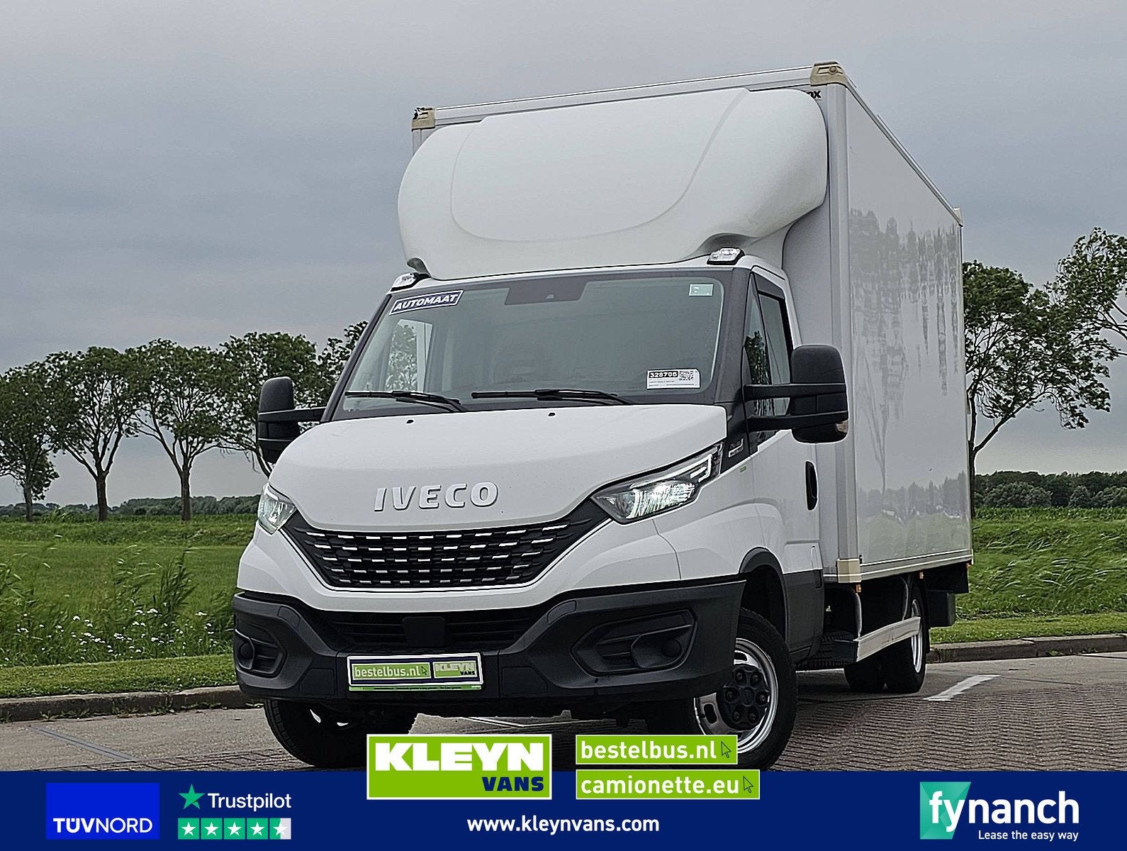 IVECO DAILY 50C18 bakwagen n1 3.0ltr, Auto's, Automaat, Gebruikt, Euro 6, Iveco