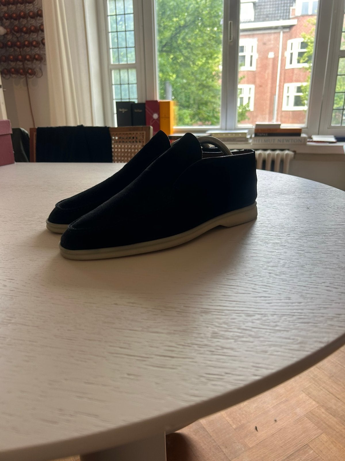 Loro Piana Open Walk maat 41, Kleding | Heren, Schoenen, Ophalen of Verzenden, Zo goed als nieuw, Blauw, Loafers