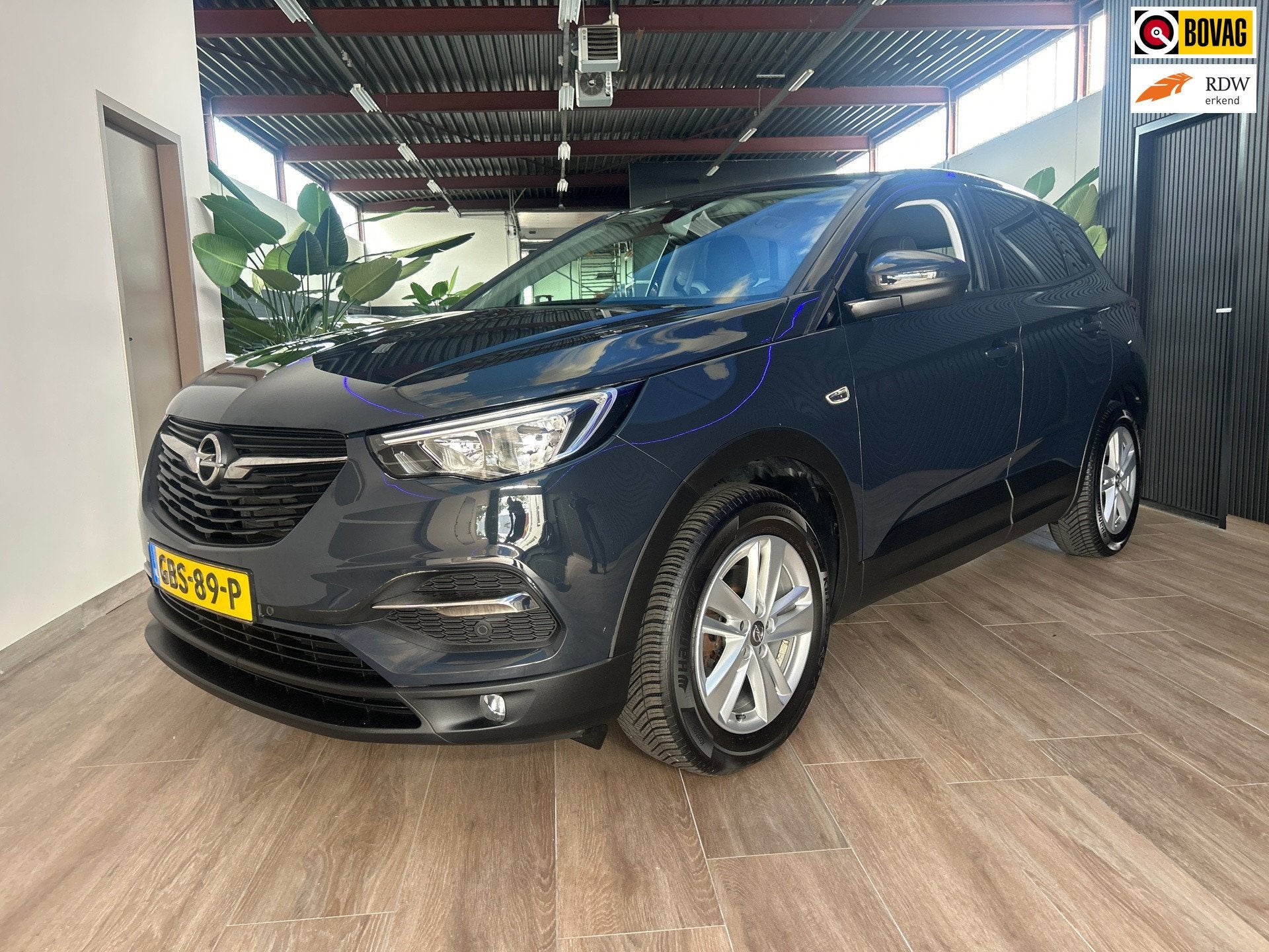 Opel GRANDLAND X 1.2 Turbo 130PK Innovation, zeer mooie uitv, Dealer onderhouden, Stof, Gebruikt, 1199 cc