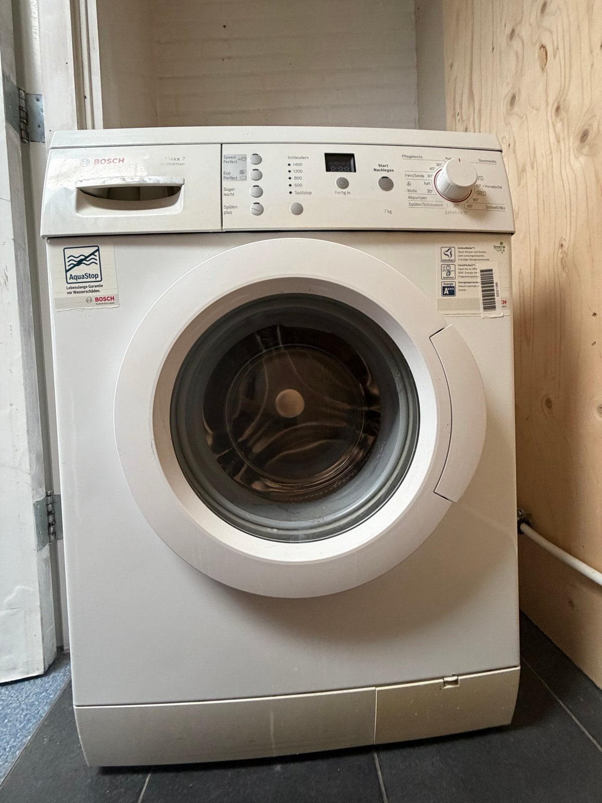 Bosch Wasmachine - 7kg, Witgoed en Apparatuur, Gebruikt, Ophalen of Verzenden, 85 tot 90 cm, 1200 tot 1600 toeren
