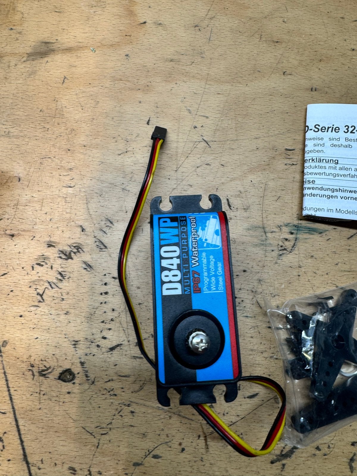 Hitec D840WP Multi Purpose Servo - Nieuw mcd fg hormann, Ophalen of Verzenden, Nieuw
