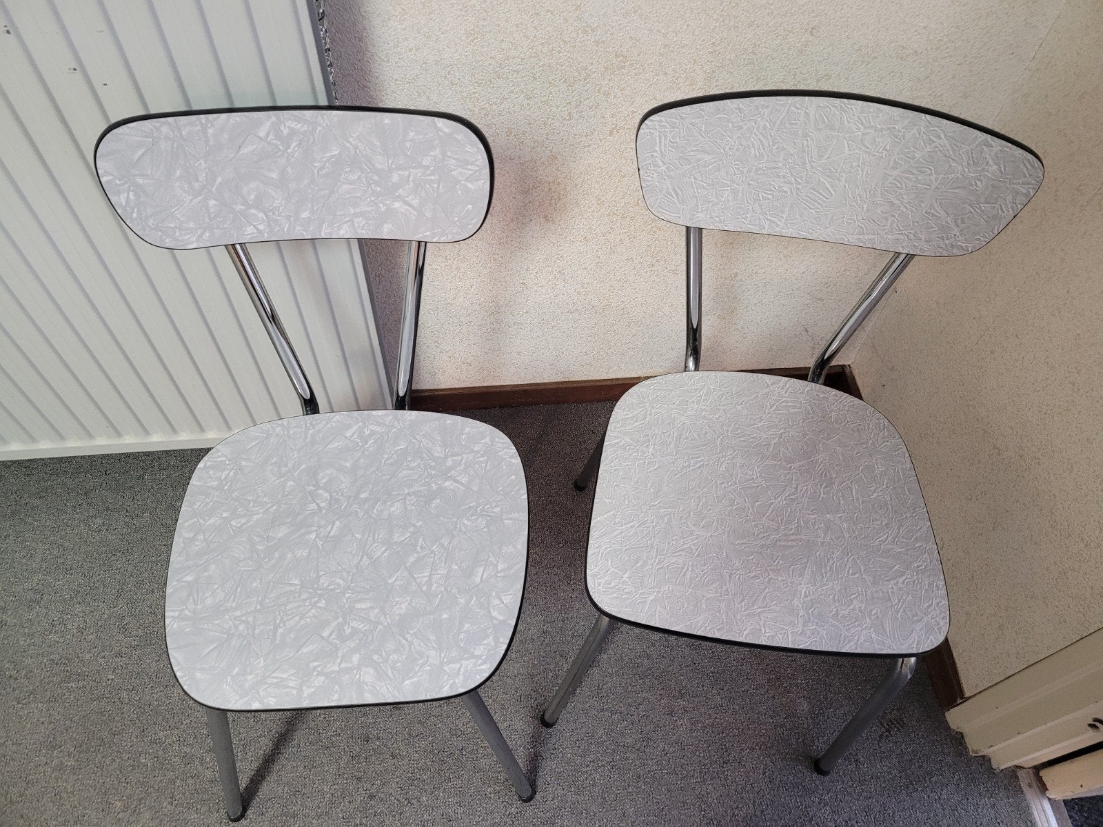 Vintage Formica Meubeltjes Set - Stoelen en Tafels, Ophalen