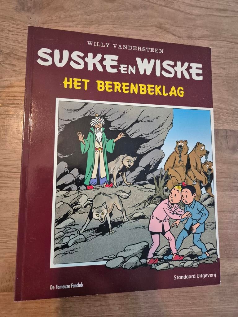 Suske en Wiske - Het Berenbeklag (De Fameuze Fanclub), Boeken, Eén stripboek, Ophalen of Verzenden, Zo goed als nieuw, Willy Vandersteen