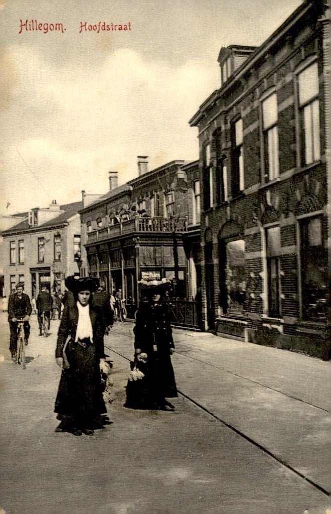Hillegom Hoofdstraat # 561, Verzenden, Voor 1920, Gelopen, Zuid-Holland