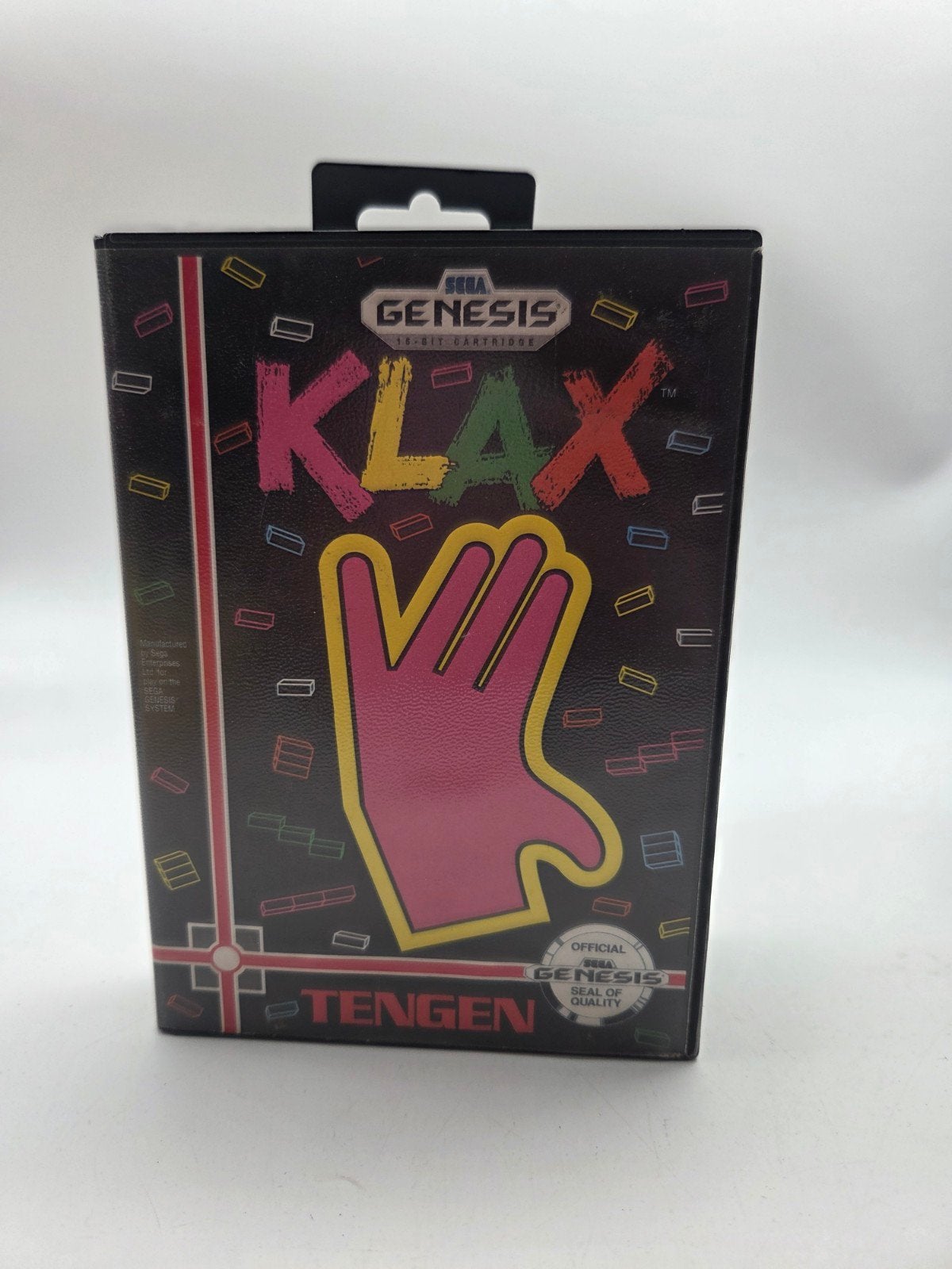 Klax Sega Genesis Game - Klassieke Puzzelactie, Gebruikt, Ophalen of Verzenden, Info@tengen.com, 1823 Bridget Drive, Milpitas, CA 95035
