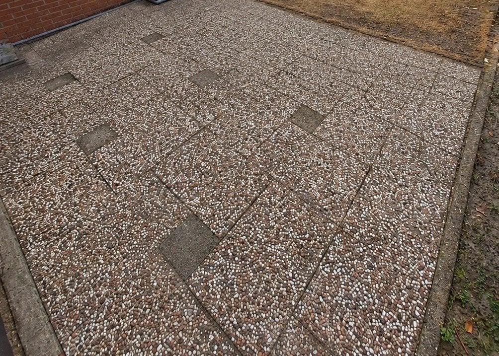 Tuintegels GRATIS, Tuin en Terras, Ophalen, Gebruikt, 250 tot 500 cm