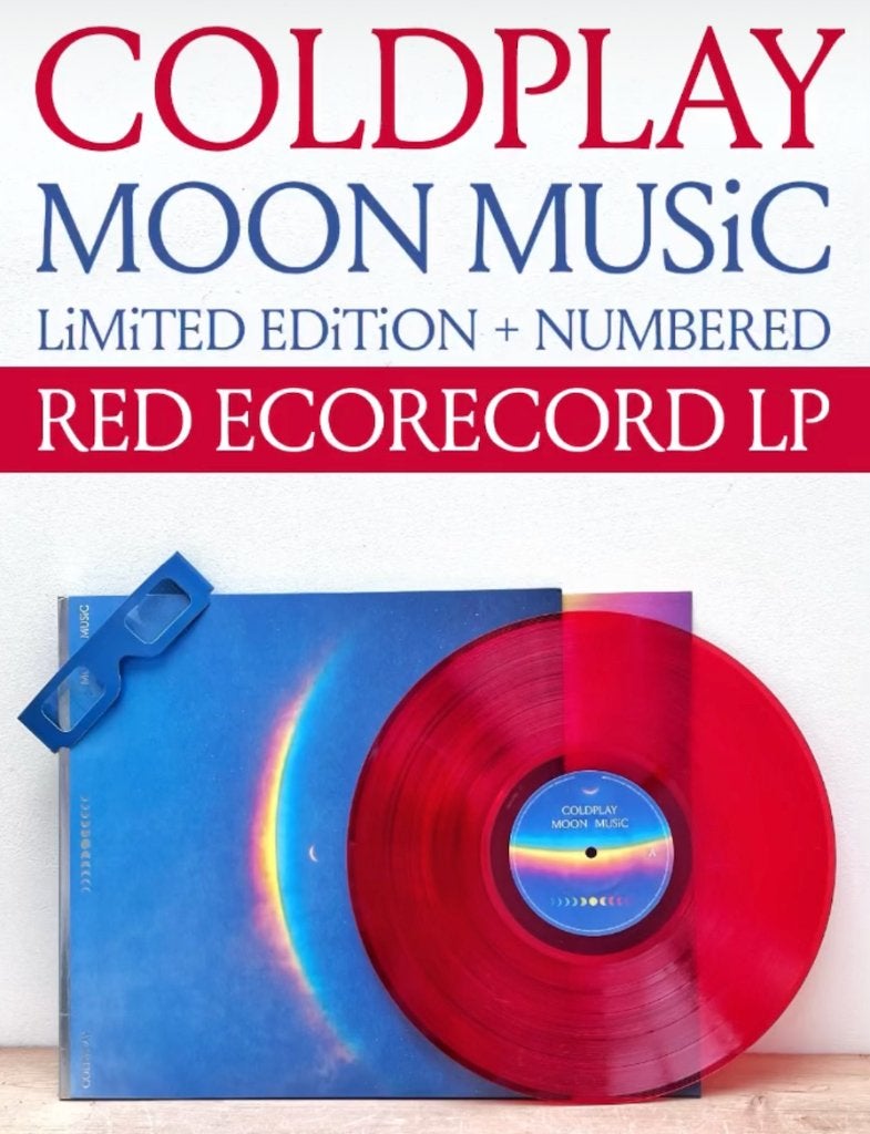 Vinyl LP Coldplay Moon Music NUMB RED Vinyl NIEUW, LP, Pop, Ophalen of Verzenden, Nieuw in verpakking