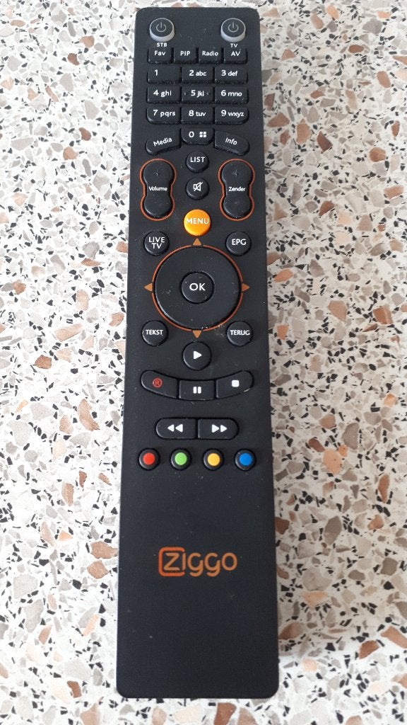Afstandsbediening Ziggo, Ophalen of Verzenden, Gebruikt, Origineel, Tv