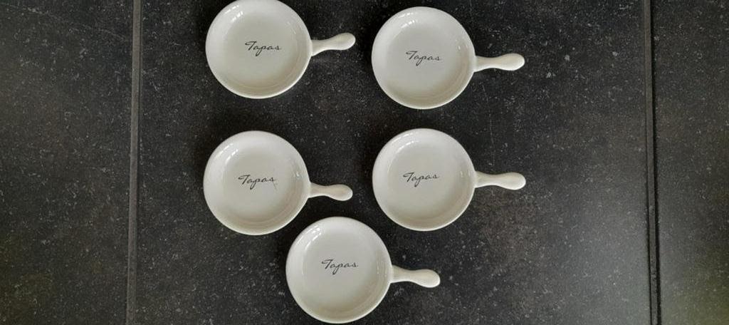 Riviera Maison tapas schaaltjes, Ophalen of Verzenden, Overige stijlen, Aardewerk, Schaal of Schalen
