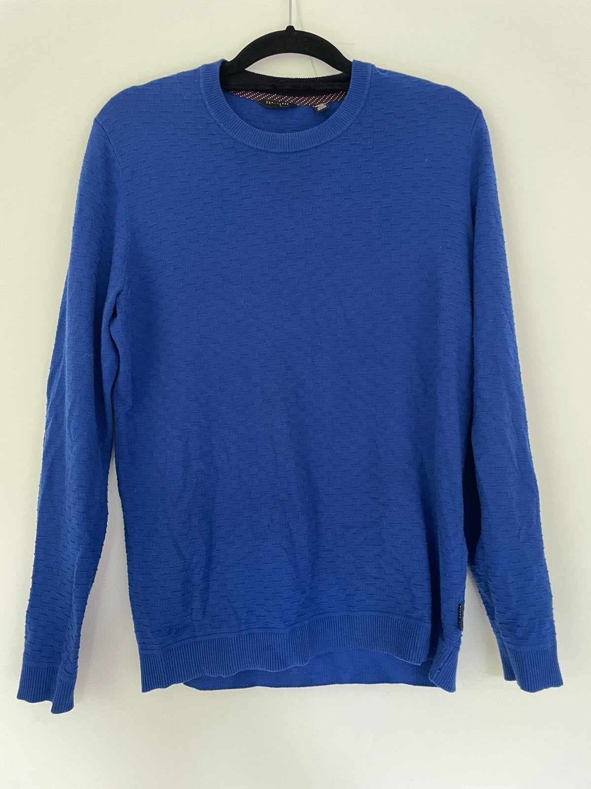 Ted Baker pullover - Blauw, Kleding | Heren, Ophalen of Verzenden, Zo goed als nieuw, Maat 48/50 (M), Blauw
