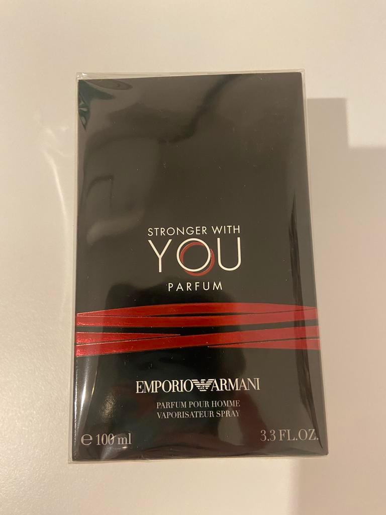 Armani stronger with you parfum, Verzenden, Nieuw
