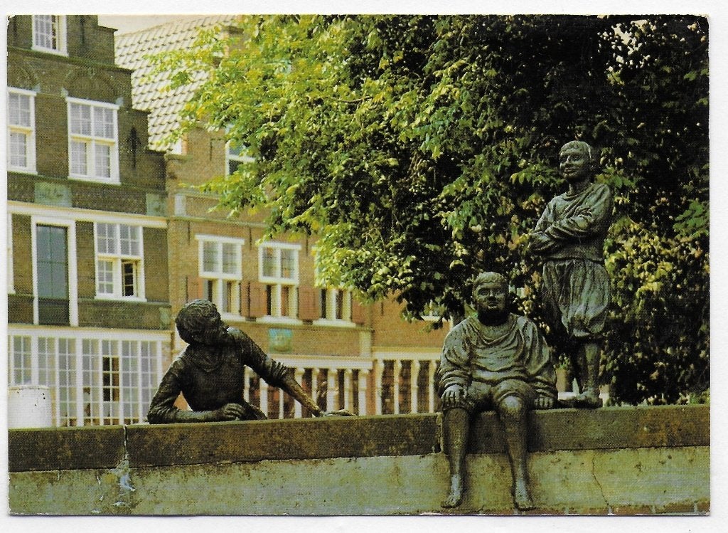 Hoorn Scheepsjongen van Bontekoe Ansichtkaart (B4451 ), Ophalen of Verzenden, Voor 1920, Gelopen, Noord-Holland
