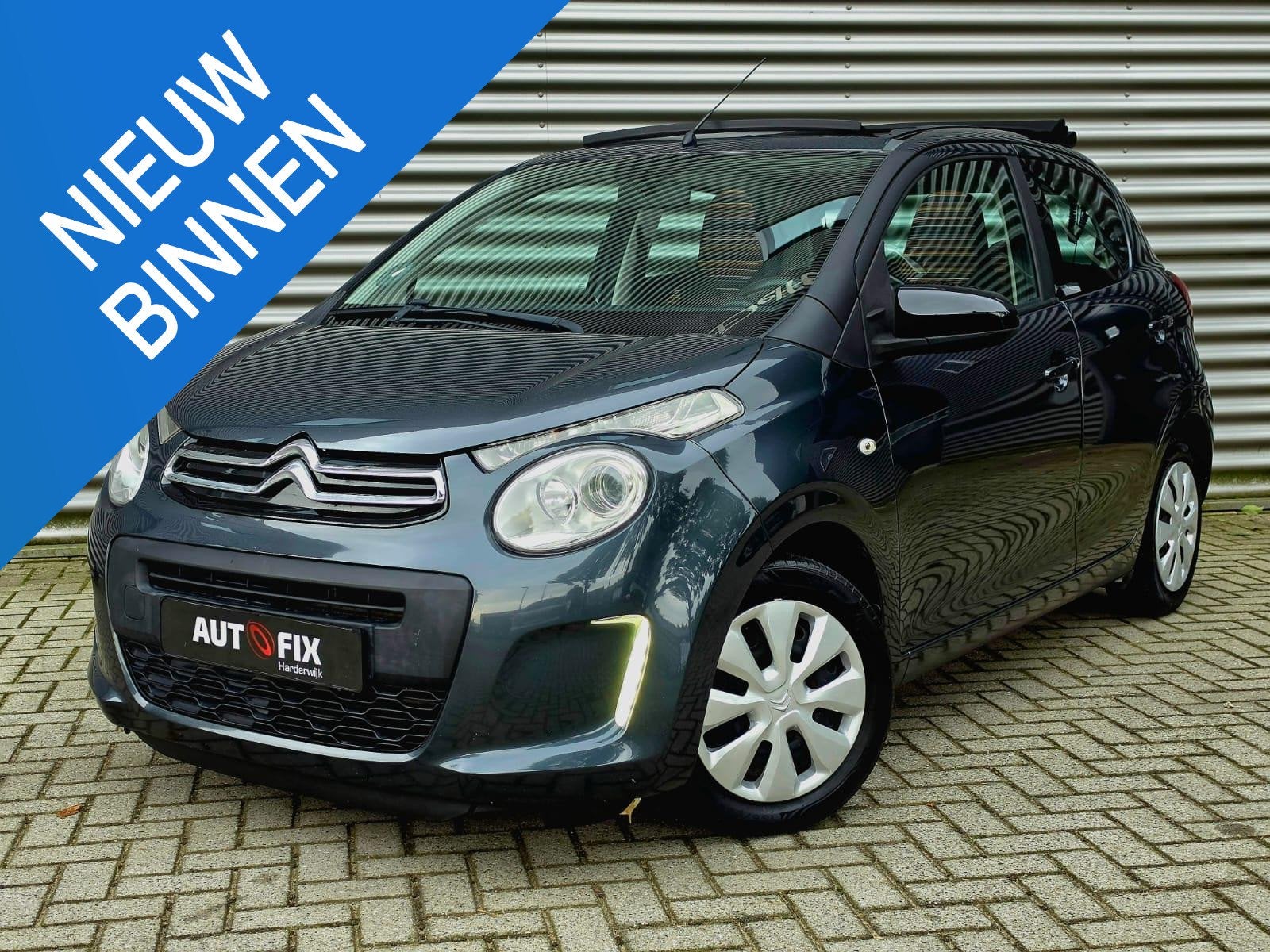 Citroen C1 1.0 e-VTi Airscape Shine Cabrio / Elek. Ramen / A, Voorwielaandrijving, Stof, Gebruikt, Euro 6