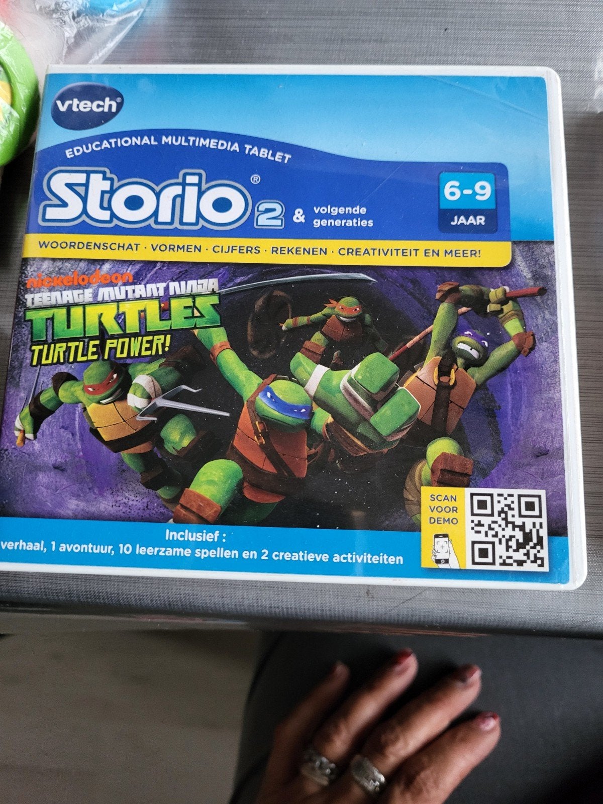vtech storio 2  teenage mutant ninja turtles, Ophalen of Verzenden