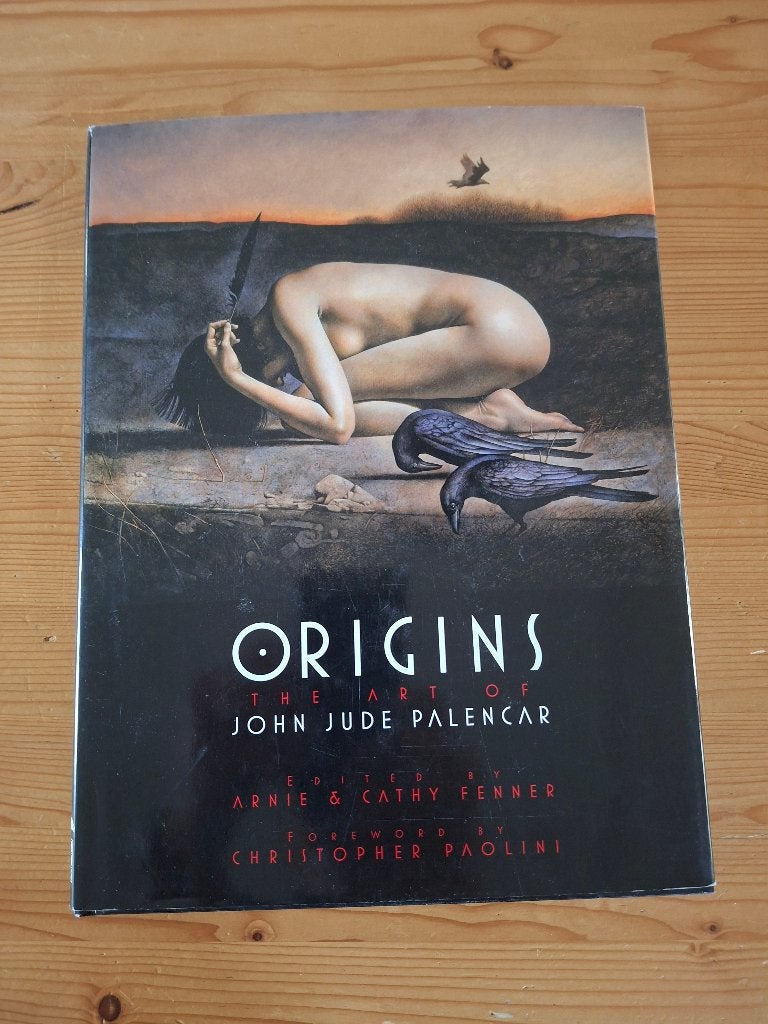 Origins    The art of John Jude Palencar, Ophalen of Verzenden, Zo goed als nieuw, Grafische vormgeving, Edites by Arnie & Cathy Fenner