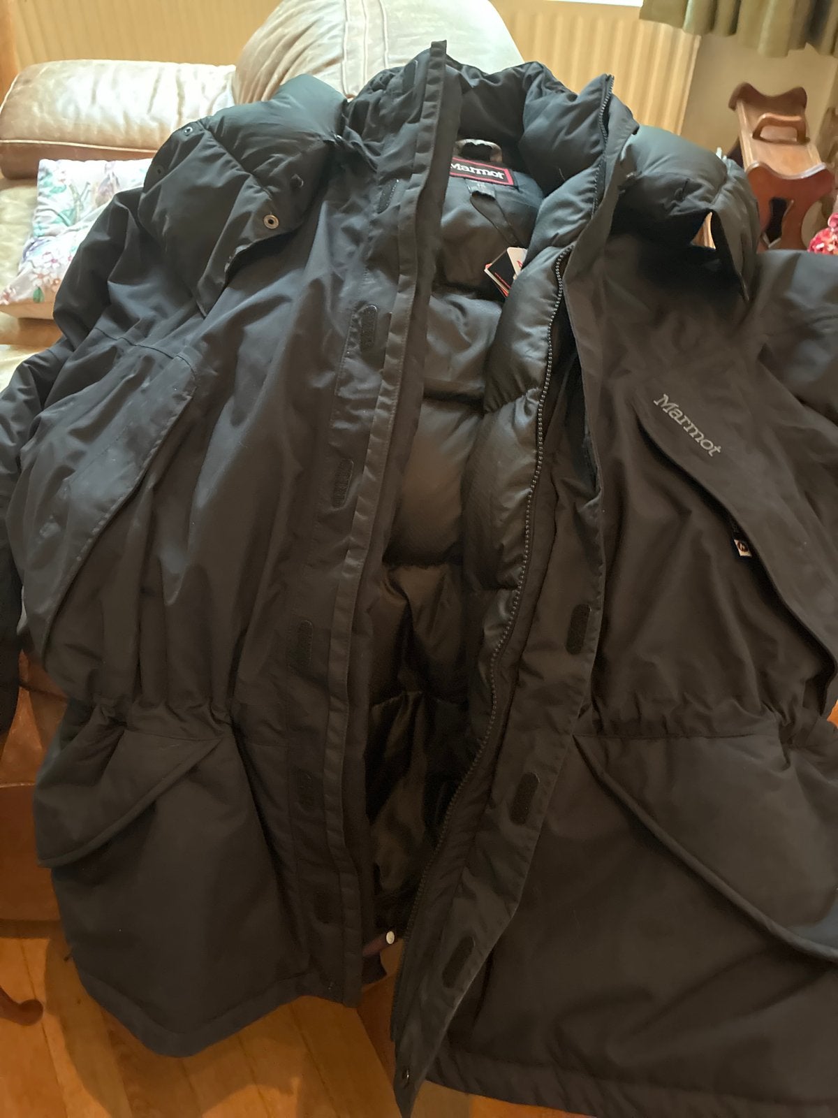 Marmot Blizzard Down Jacket #5012 - Zwart - Maat XXL, Ophalen of Verzenden, Nieuw, Overige maten, Zwart
