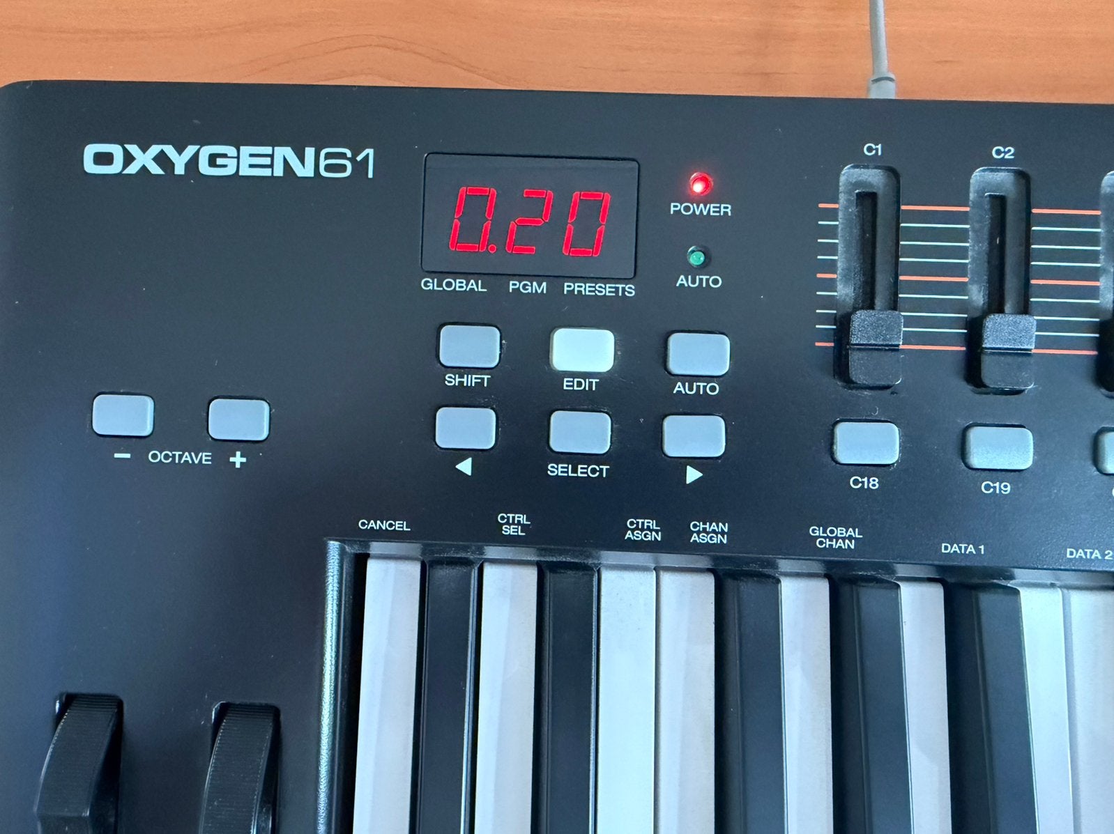 M-audio Oxygen 61 midi keyboard, Overige merken, 61 toetsen, Midi-aansluiting, Ophalen of Verzenden