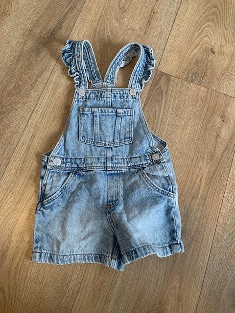 Leuke tuinbroek van de H&M, Kinderen en Baby's, Broek, Meisje, H&M, Ophalen of Verzenden
