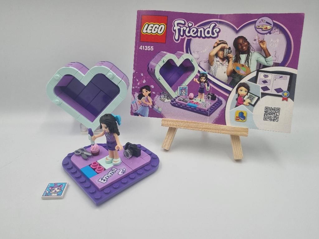 Lego Friends 41355 Emma's Heart Box, Ophalen, Zo goed als nieuw, Complete set, Lego