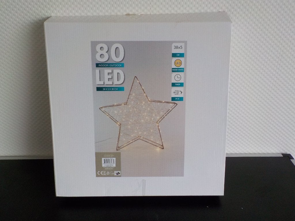 Kerstster  LED, Ophalen of Verzenden, Zo goed als nieuw