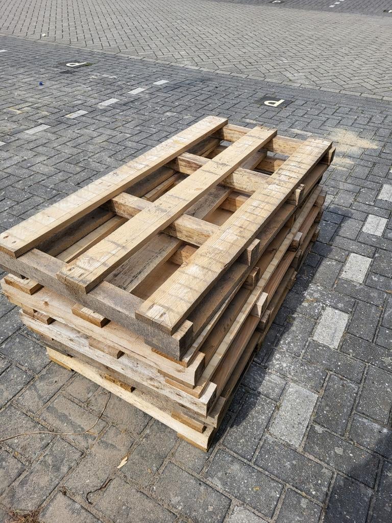 Houten Pallets - Ideaal voor diverse projecten, Doe-het-zelf en Verbouw, Hout en Planken, Ophalen, Gebruikt, Pallet, Minder dan 200 cm