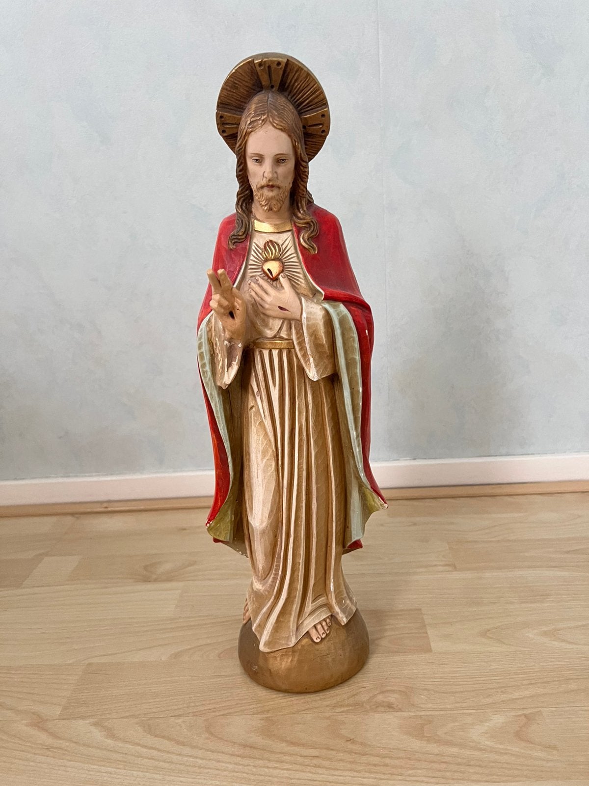 Christus beeld h. 50 cm religieus beeld, Ophalen