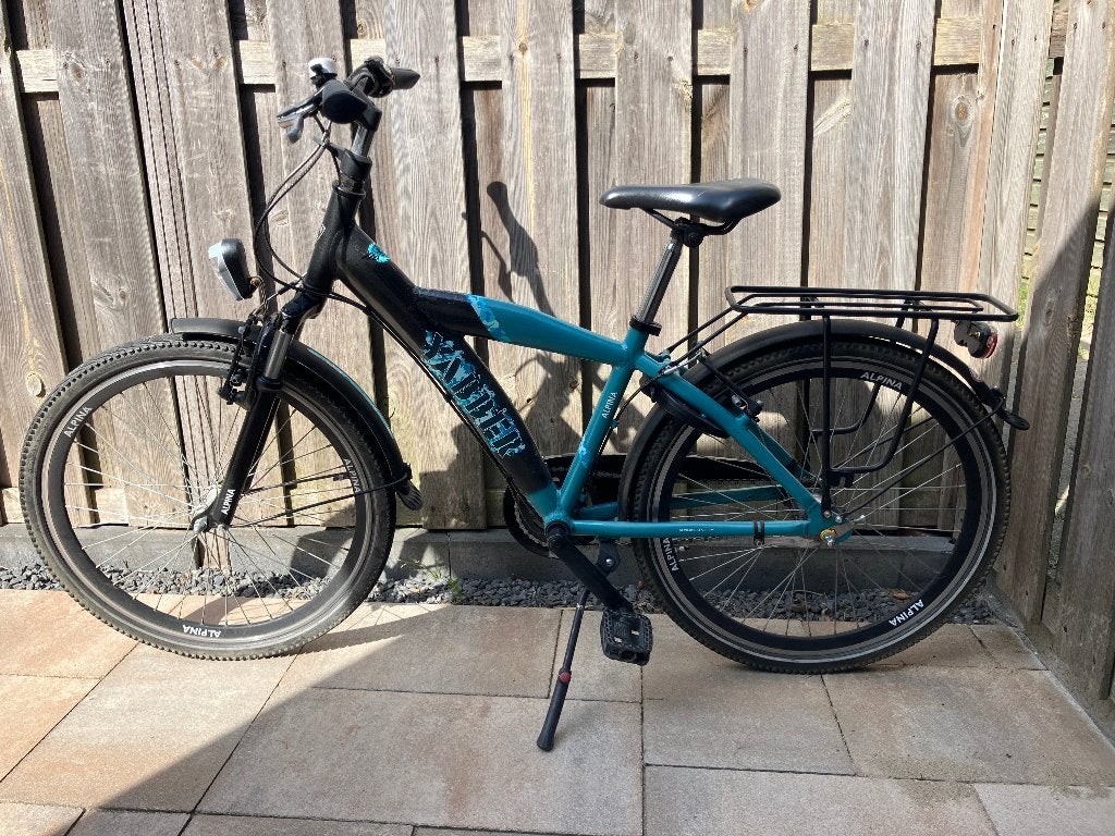 Alpina Yabber kinderfiets 24 inch, Ophalen, Alpina, Versnellingen, Gebruikt