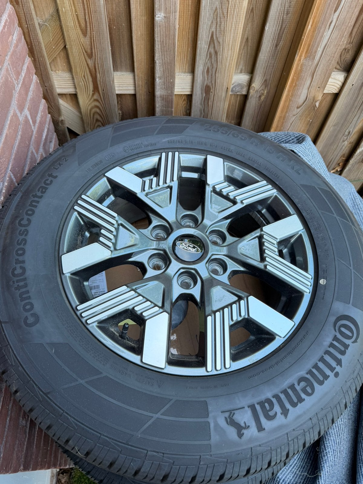 Velgen met banden nieuw Ford Wildtrak, Ophalen, 18 inch, 255 mm, Banden en Velgen