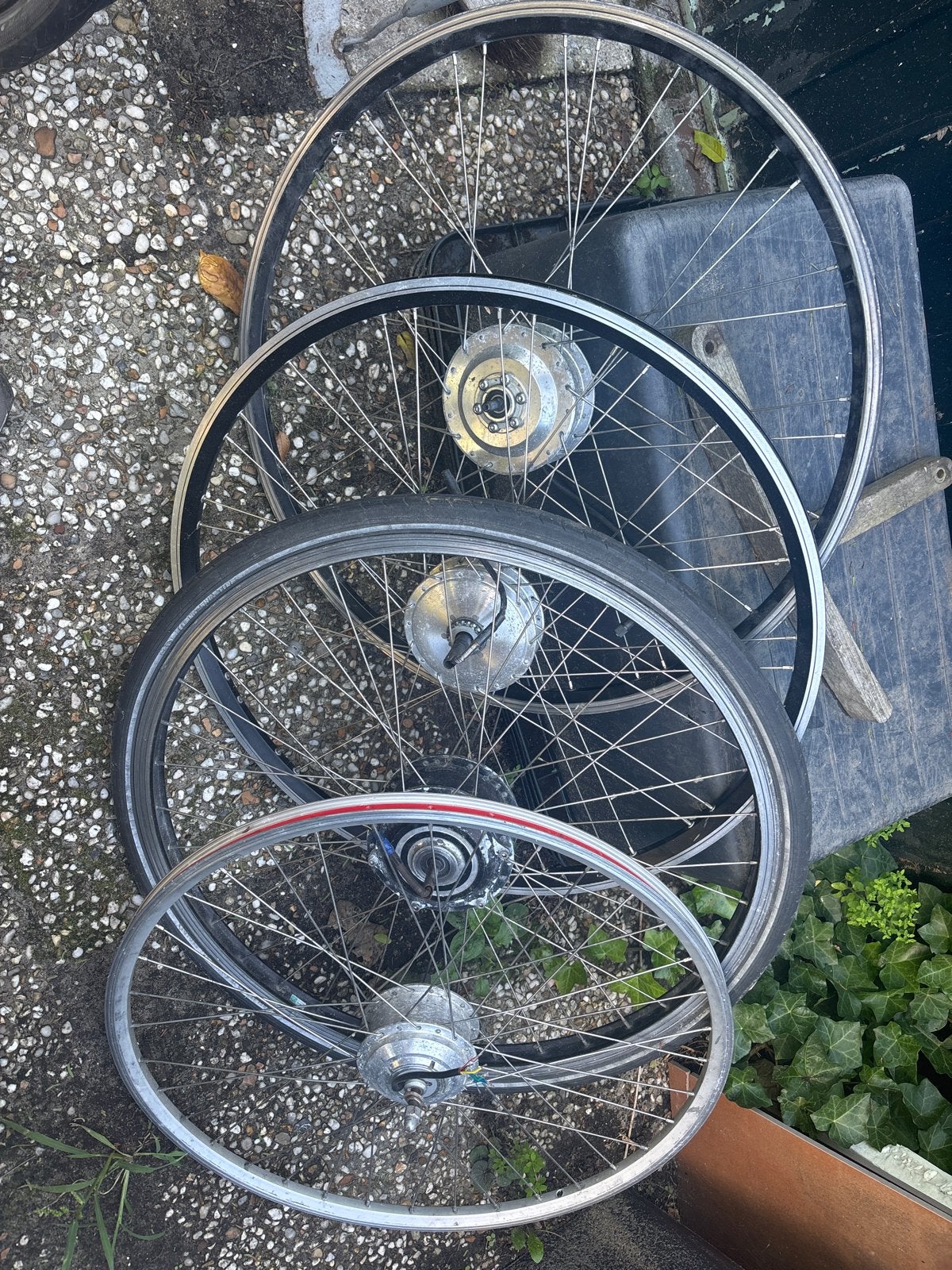 Diverse fietswielen met motoren - Gebruikt, Gebruikt, Aluminium, Ophalen, Elektrische fiets