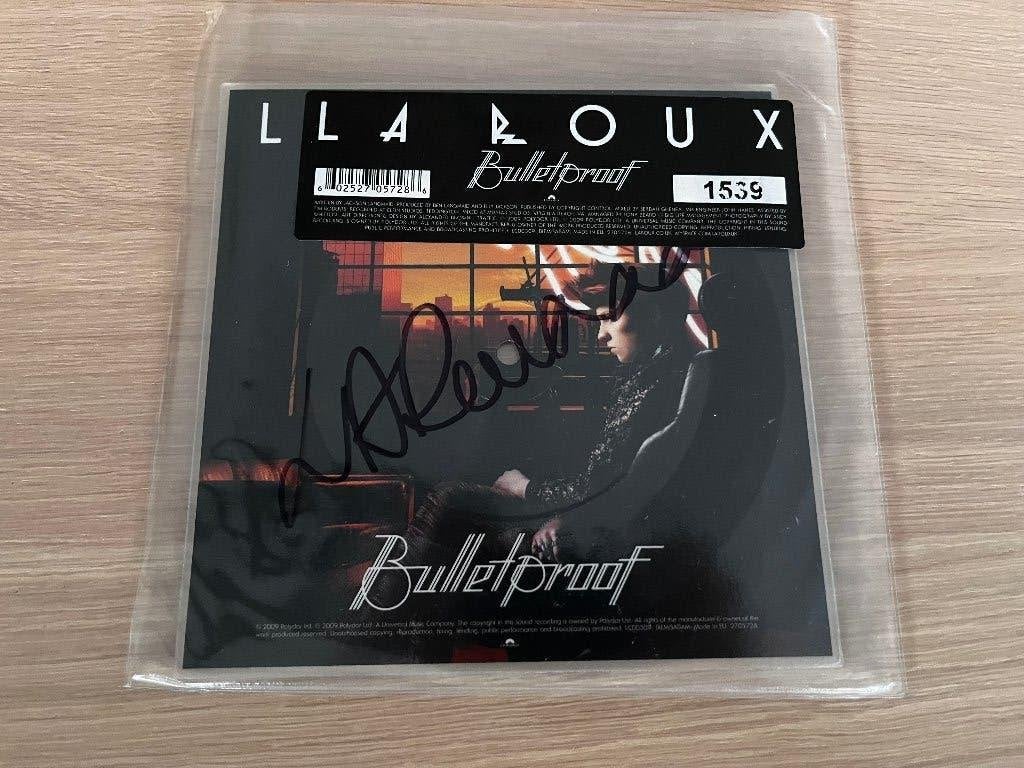 La Roux Square vinyl single picture disc limited gesigneerd, Gesigneerd, Ophalen of Verzenden, Zo goed als nieuw