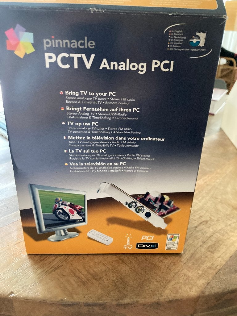 pctv Analog PCI, Ophalen of Verzenden, Nieuw, Intern, Pinnacle