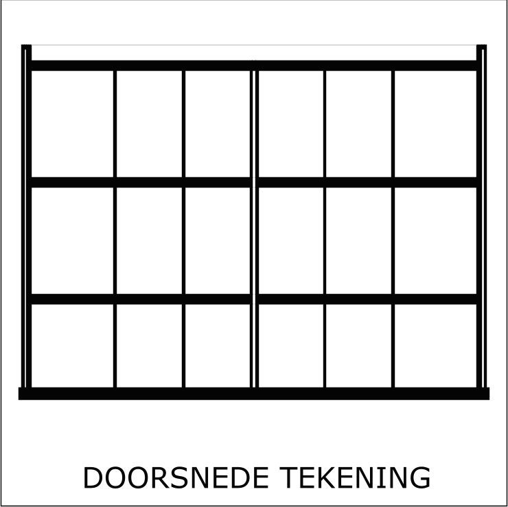 digitaliseren bouwtekening doorsnede, Hobby en Vrije tijd, Verzenden, Nieuw