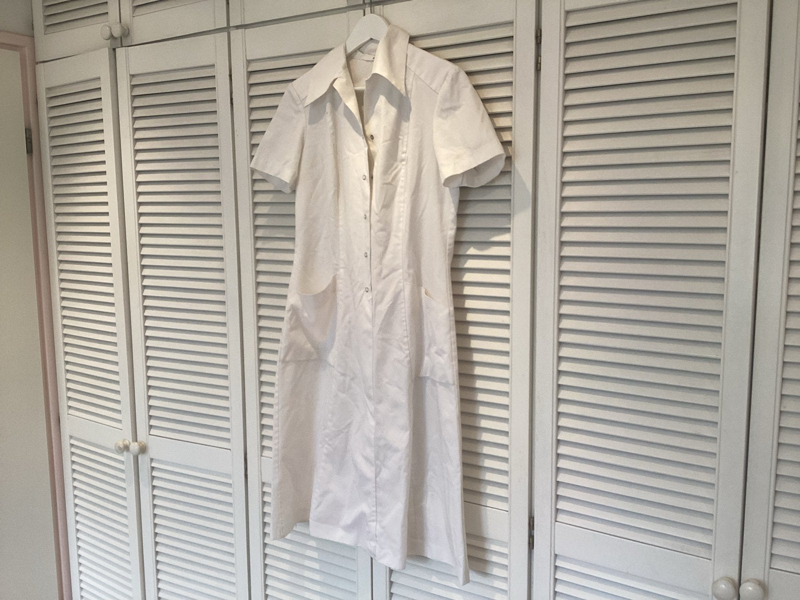 Uniform maat 42 van de Berkel, Kleding | Dames, Wit, Maat 42/44 (L), Ophalen of Verzenden, Knielengte