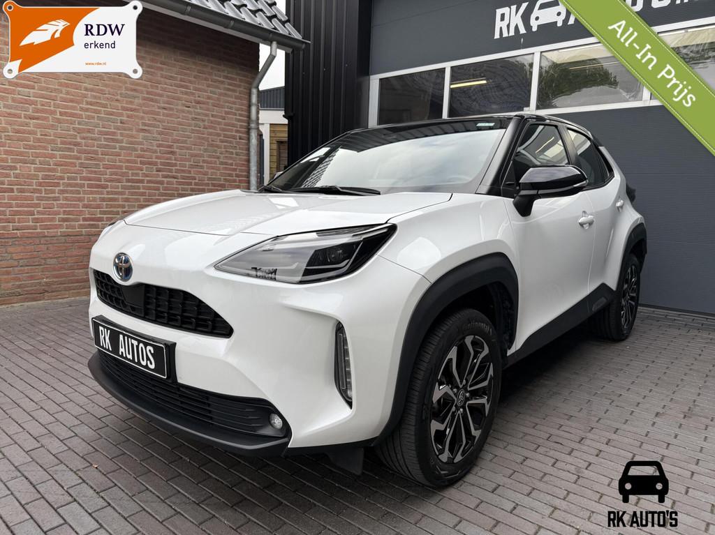 Toyota Yaris Cross 1.5 Hybrid Bi-Tone / Camera /Navi / Uniek, Stof, Gebruikt, Met garantie (alle), 116 pk