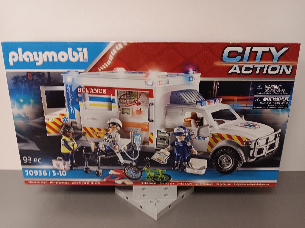 Playmobil 70936 Ambulance [NIEUW dichte doos] 39,50, Verzenden, Nieuw, Complete set