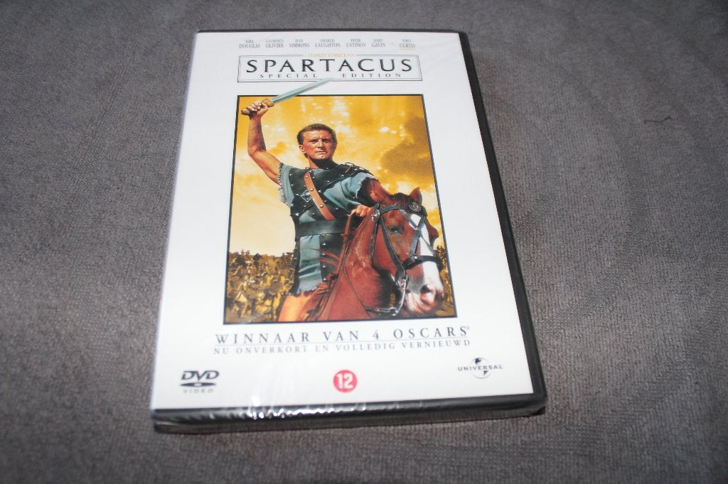 DVD Spartacus, Engels, Nederlands, Ophalen of Verzenden, 1940 tot 1960