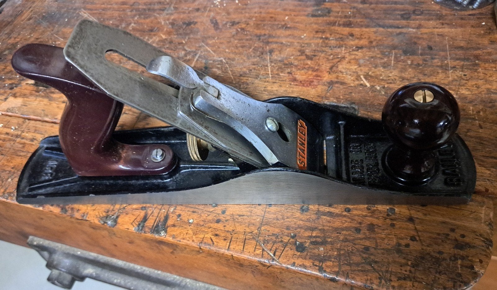 Stanley Bailey schaaf nr5 ribbelzool Engeland, Ophalen of Verzenden