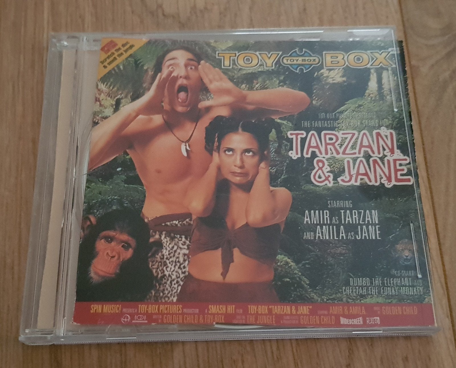 Tarzan & jane single toybox cd old school muziek musical, Verzenden, Zo goed als nieuw
