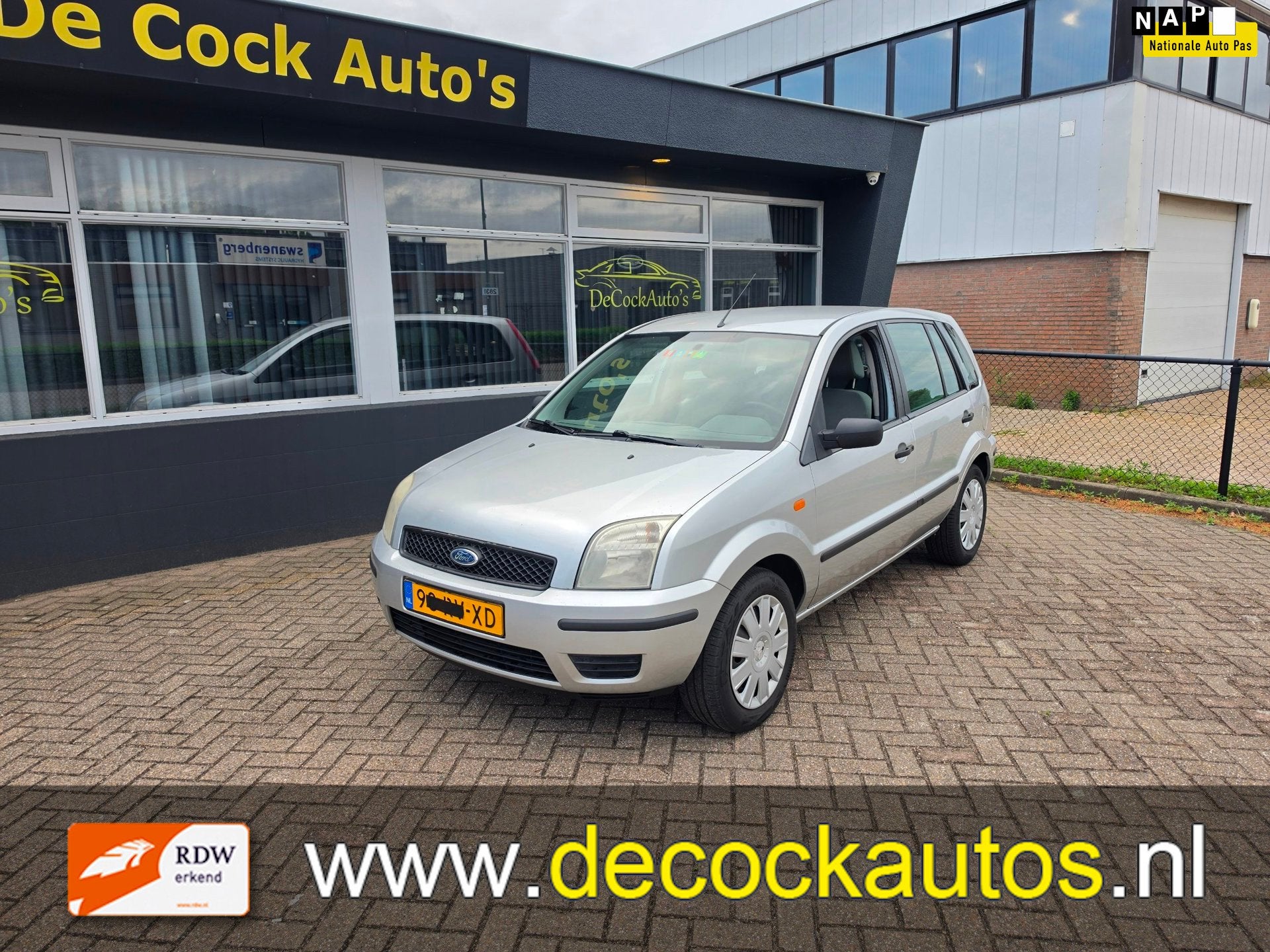 Ford Fusion 1.4-16V Culture, Auto's, Ford, Voorwielaandrijving, 15 km/l, Origineel Nederlands, Bedrijf
