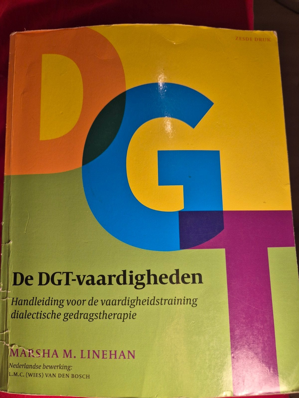 Marsha.M. Linehan - De DGT-vaardigheden, Marsha.M. Linehan, Ophalen of Verzenden, Ontwikkelingspsychologie, Zo goed als nieuw