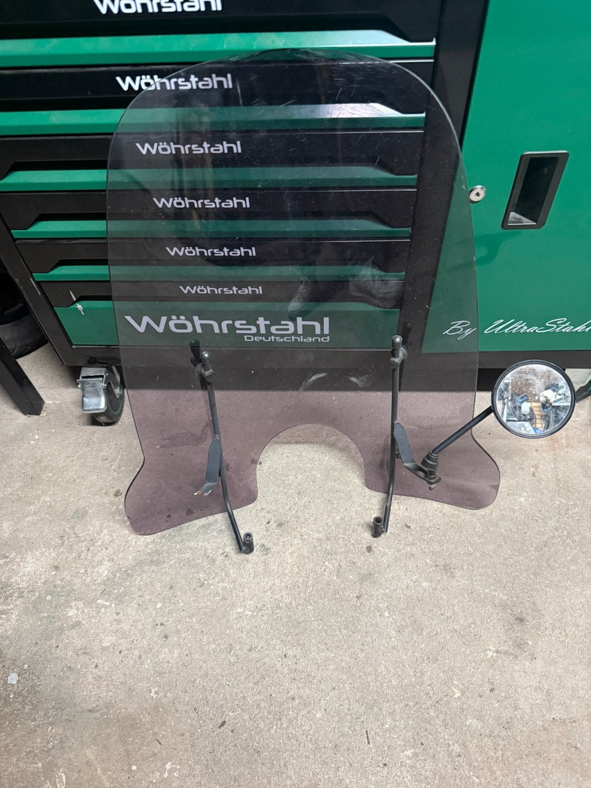 Windscherm scooter, Ophalen, Zo goed als nieuw, Overige typen, Overige merken