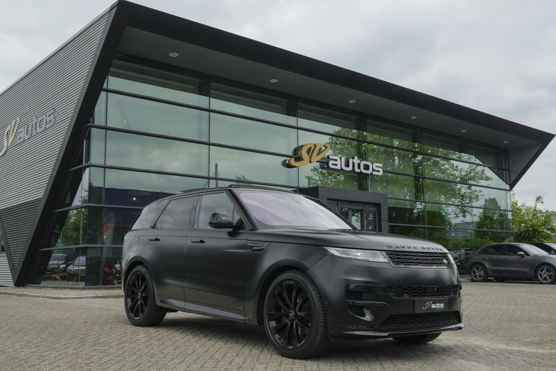 Land Rover Range Rover Sport D350 350pk Autobiography Panora, Automaat, Stof, Gebruikt, Zwart