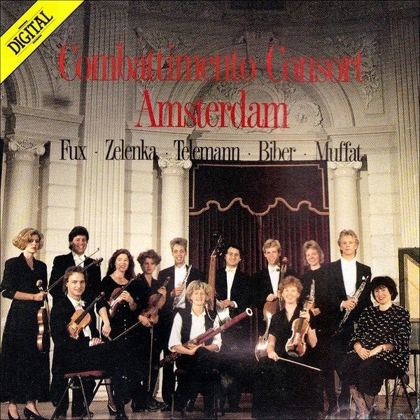 Combattimento Consort Adam Fux Zelenka Telemann Biber Muffat, Gebruikt, Ophalen of Verzenden, Orkest of Ballet, Barok